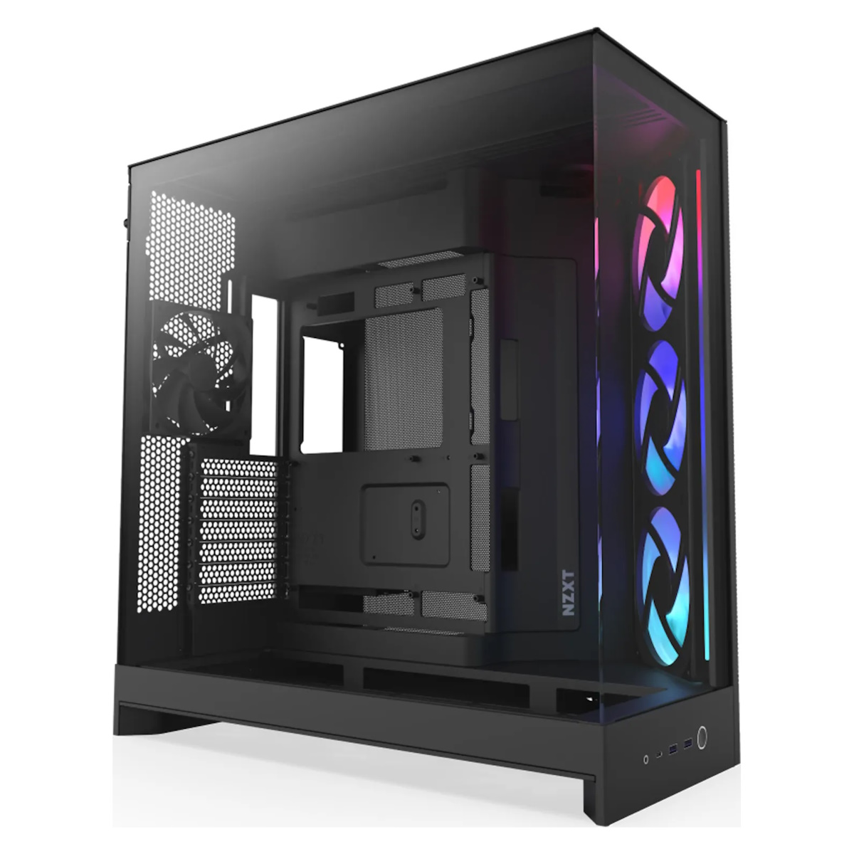 Thumbnail - NZXT H9 FLOW RGB (2025) schwarz | PC-Gehäuse