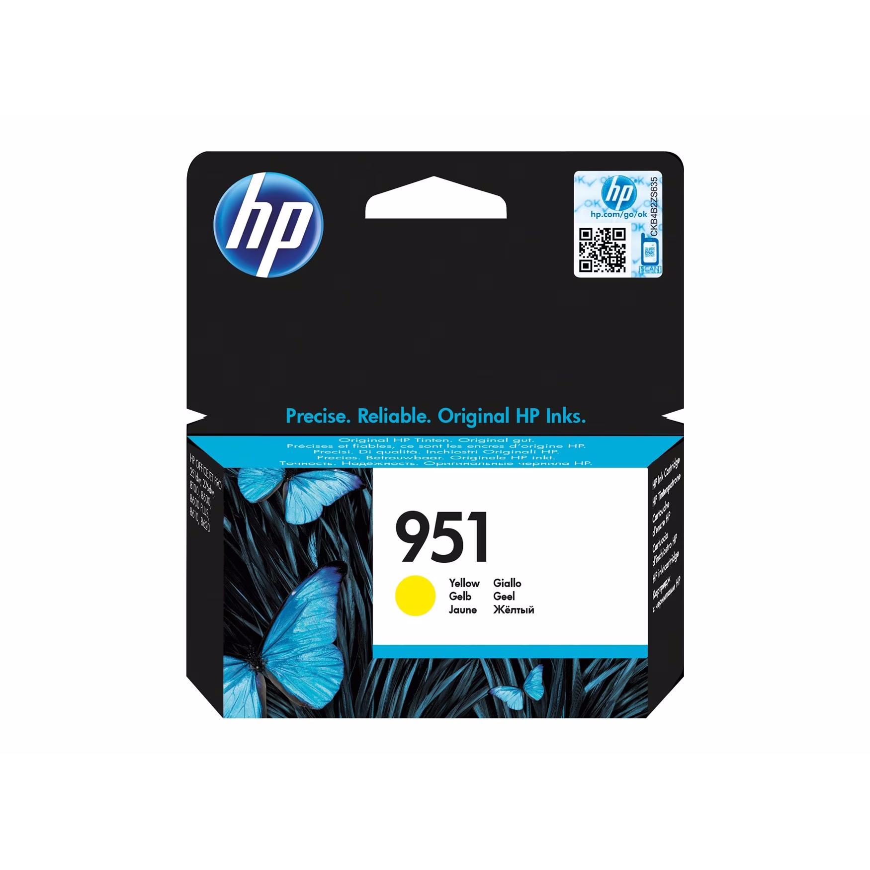 HP 951 (CN052AE) Original Tintenpatrone Gelb