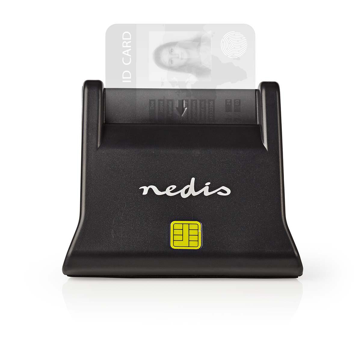Nedis Kartenleser Smart Card (ID) inklusive: Software USB 2.0 USB-Hubs Produkt Bild 2