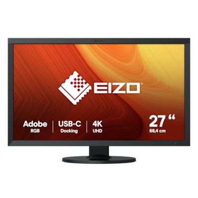 Eizo ColorEdge CS2740 Grafik Monitor - 68,4 cm (27 Zoll), LED, IPS-Panel, 4K UHD, Adobe RGB >99 %, DCI P3 90%, sRGB 100%, Höhe