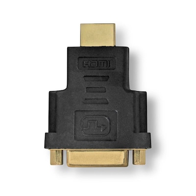 Thumbnail - Nedis HDMI™ -Adapter | HDMI™ Stecker | DVI-D 24+1-Pin Buchse | Vergoldet | Gerade | ABS | Anthrazit | 1 Stück | Verpacku...
