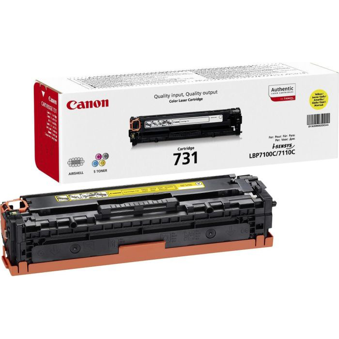 Canon Toner 731Y gelb Toner Produkt Bild 1