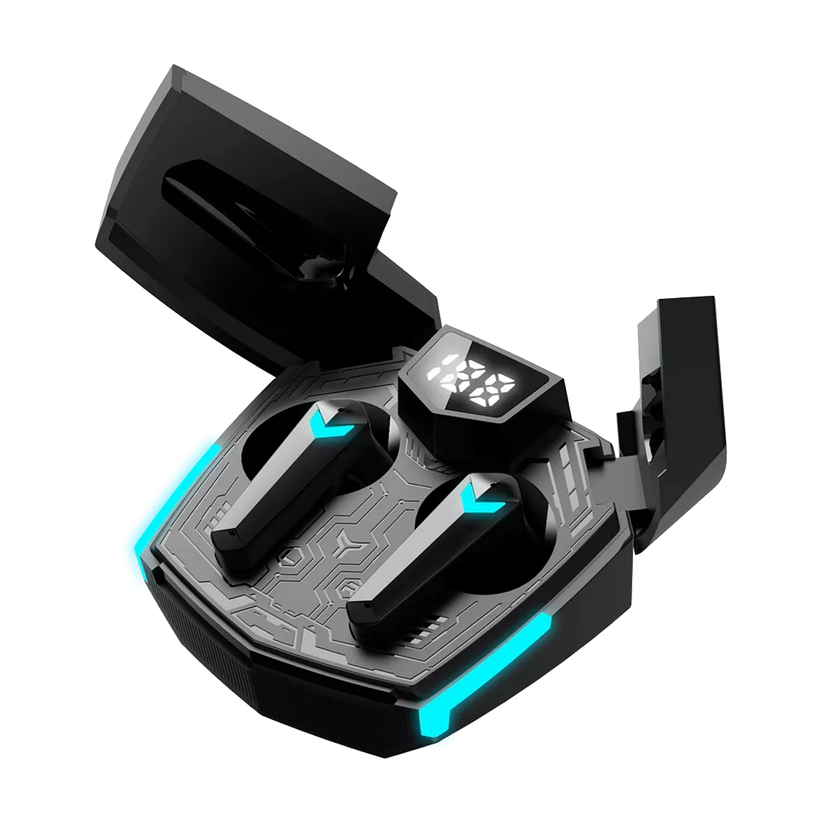 CANYON In-Ear Kopfhörer GTWS-2 Bluetooth 5.3, Berührungssteuerung, Gaming Black Kopfhörer Produkt Bild 3
