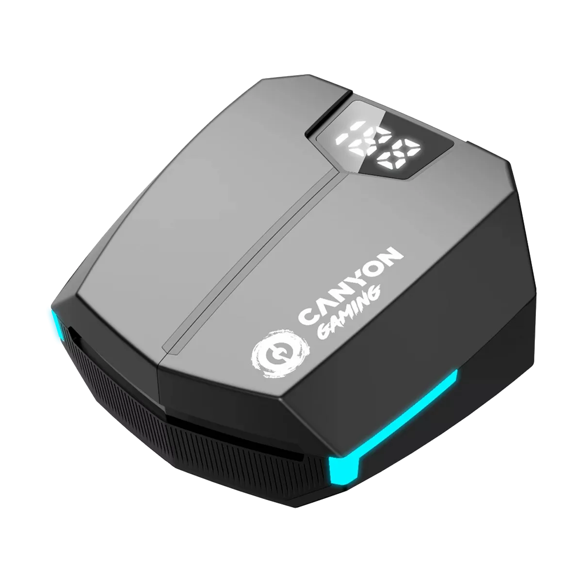 CANYON In-Ear Kopfhörer GTWS-2 Bluetooth 5.3, Berührungssteuerung, Gaming Black Kopfhörer Produkt Bild 4