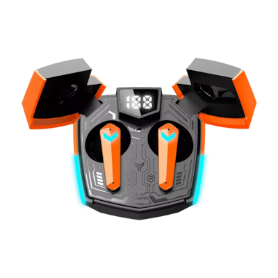 CANYON In-Ear Kopfhörer GTWS-2 Bluetooth 5.3, Berührungssteuerung, Gaming Orange