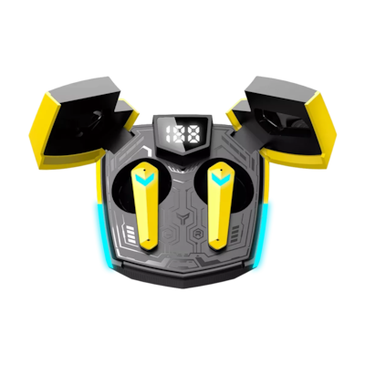 CANYON In-Ear Kopfhörer GTWS-2 Bluetooth 5.3, Berührungssteuerung, Gaming Yellow