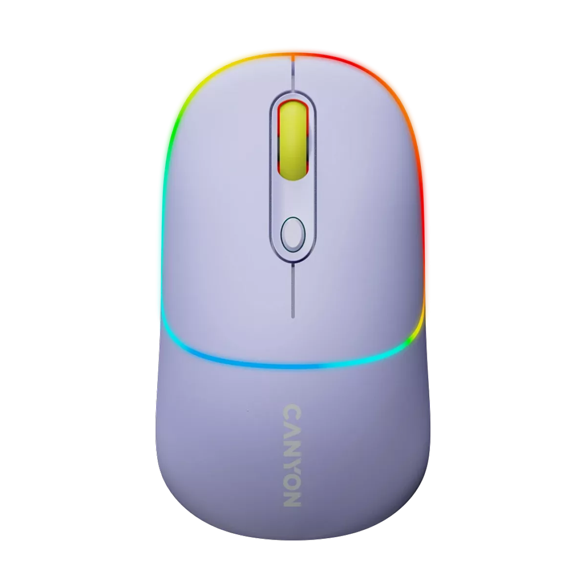 CANYON Bluetooth Wireless Mouse MW-22 Dual-Mode, Lavender