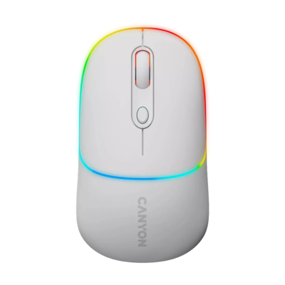 CANYON Mouse MW-22 2in1 BT/ Wireless Snow White