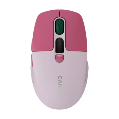 CANYON Mouse MW-26 LCD Silent Dual Mode Wireless pink