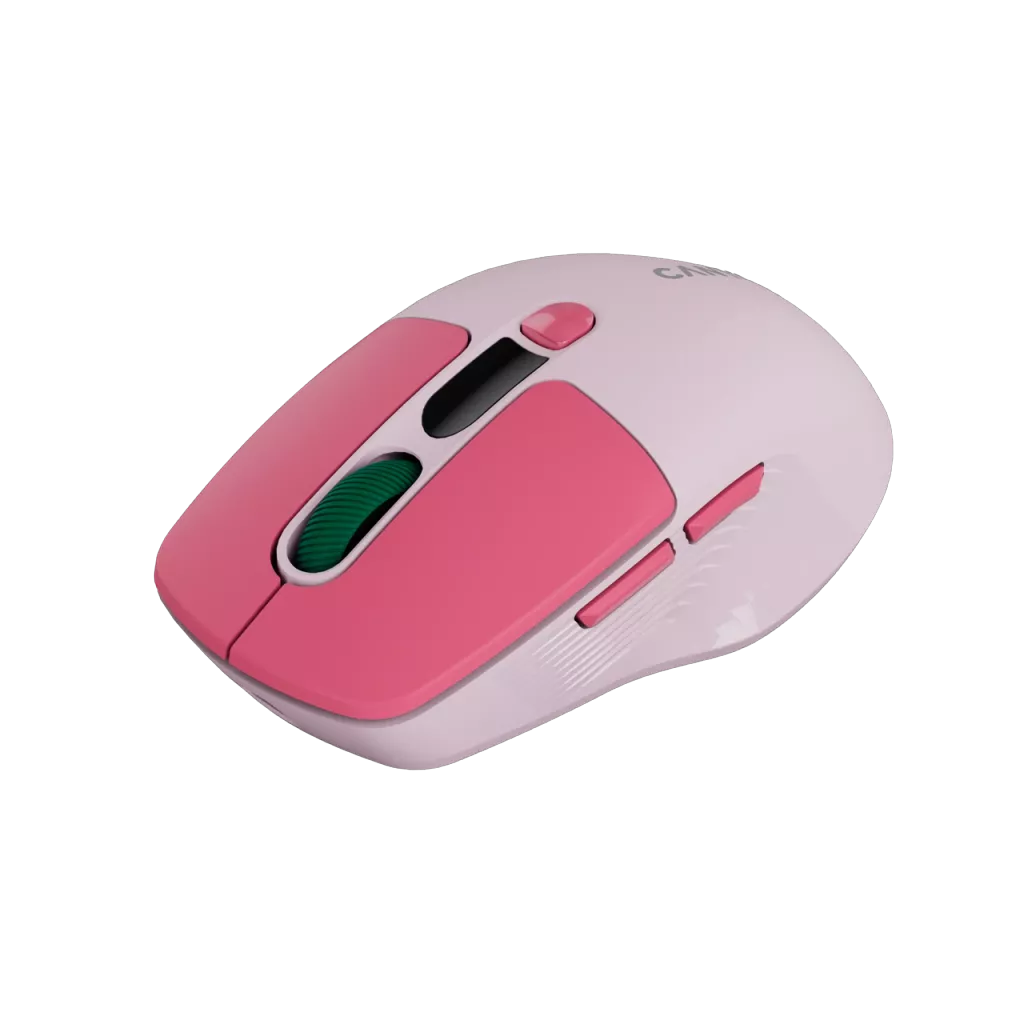 CANYON Mouse MW-26 LCD Silent Dual Mode Wireless pink Mäuse Produkt Bild 3