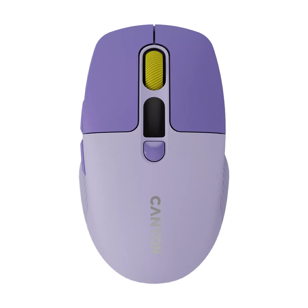 CANYON Mouse MW-26 LCD Silent Dual Mode Wireless Violet