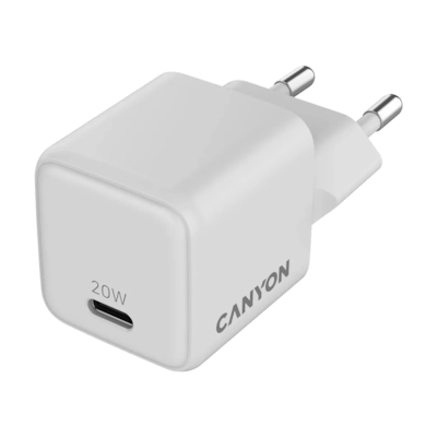 CANYON Charger CU20C GaN 20W 1xPD EU White