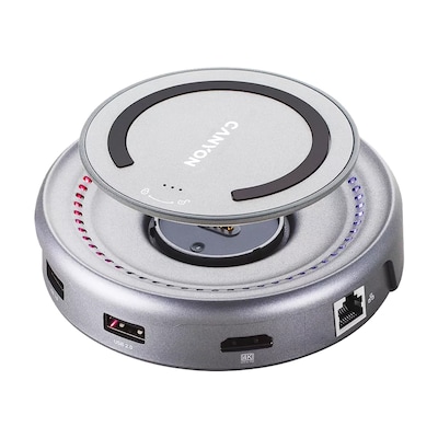 Canyon Docking DS-7 7in1 USB-C Wireless, grau (CNS-TDS07DG)