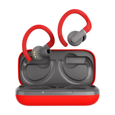 CANYON In-Ear Kopfhörer OnRun 11 Sport Wireless, Charge Red Bluetooth 5.4, Schweißresistent