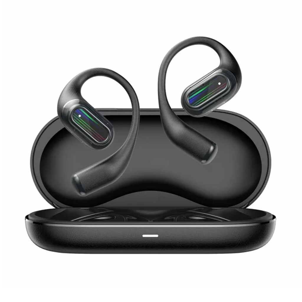 CANYON In-Ear Kopfhörer OnFlow 12 OWS, Black Bluetooth 5.4, Umgebungsgeräuschunterdrückung, Touch-Steuerung, 4 Mikrofone...