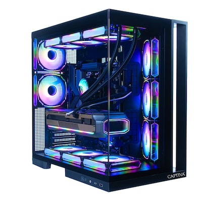 Captiva PC Highend Gaming I10-2668 Intel Core Ultra 270k Plus, 32GB DDR5 RAM, 1TB M.2 SSD, NVIDIA GeForce RTX 5070 Ti (16GB GDDR7), Windows 11 Home