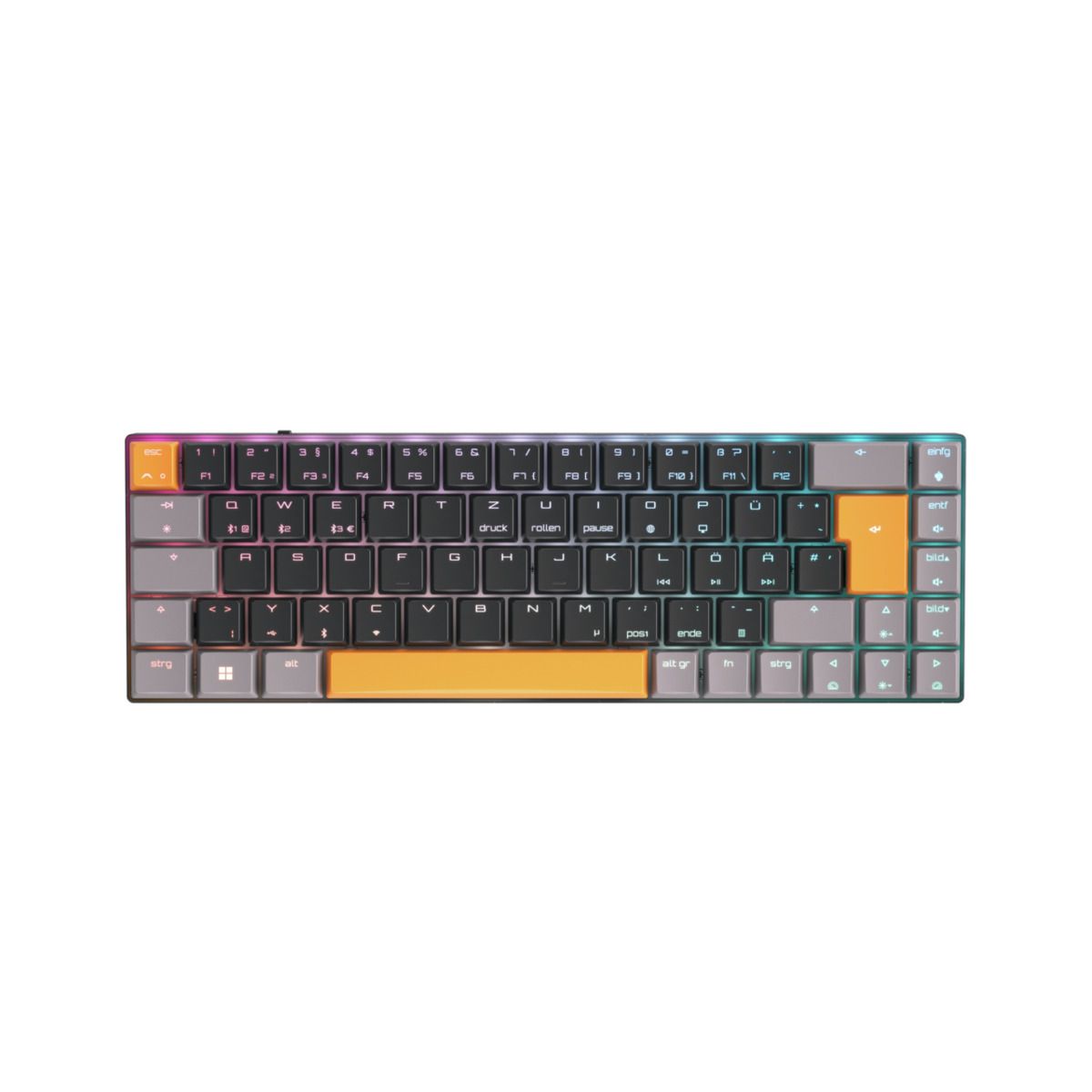 CHERRY MX-LP 2.1 Compact Wireless Anti-Ghosting, Full-Key-Rollover, CHERRY MX Speed-Switche