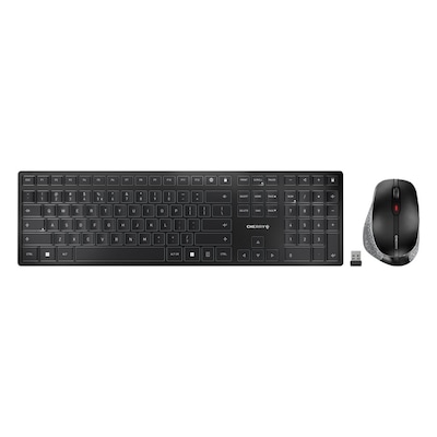 Thumbnail - Cherry DW 9500 Slim, Kabelloses Maus/Tastatur-Set, Bluetooth und RF-Übertragung, Ergonomisches Design, QWERTZ-Layout
