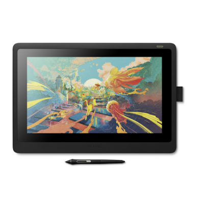 Wacom Cintiq 16 Digitalisierer mit LCD Anzeige Bildschirmdiagonale: 39.6cm (15,6 Zoll), Entspiegelte Oberfläche, Auflösu...