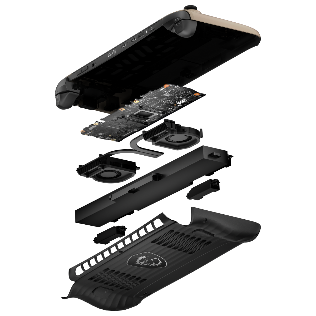 MSI Claw 8 AI+ A2VM-015 B-Ware - 8" FHD+ IPS 120Hz Display, Intel® Core™ Ultra 7 258V, 32GB RAM, 1TB SSD, Windows 11 Home Konsolen Produkt Bild 17