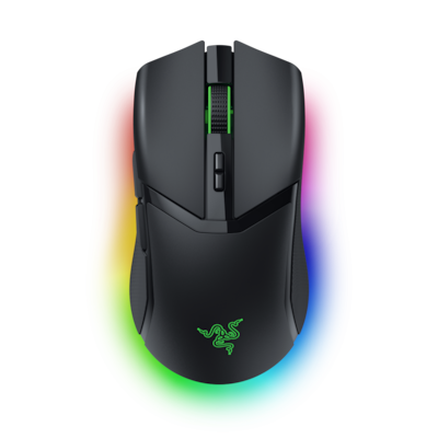 Razer Cobra Pro kabellose Gaming Maus - 77g Leichtbauweise, Razer Focus 30k Sensor, 11 Zonen Chroma Beleuchtung