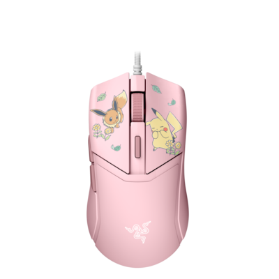 Razer Cobra Gaming Maus - Pikachu & Evoli Edition kabelgebundene Gaming Maus im Pokémon Pikachu & Evoli Design