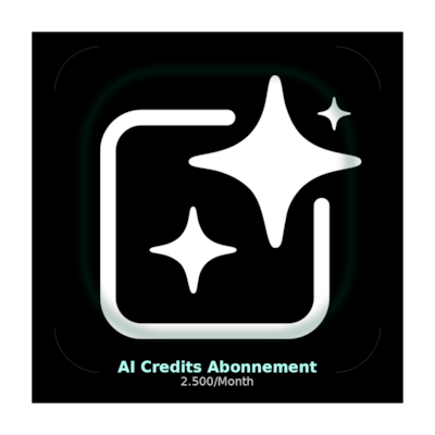 Corel AI Credits Subscription | 1 Jahr | 2500 Credits