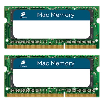 Corsair Mac Memory 16GB Kit (2x8GB) DDR3L-1600 CL11 SO-DIMM Arbeitsspeicher