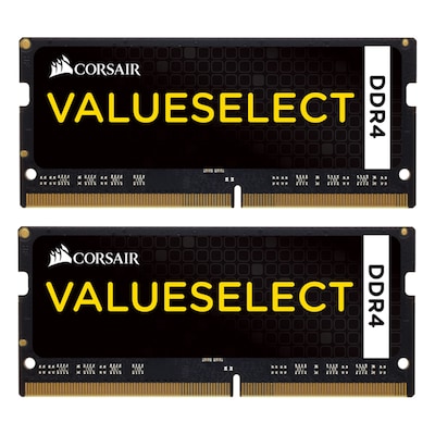 Corsair ValueSelect 16GB Kit (2x8GB) DDR4-2133 CL15 SO-DIMM Arbeitsspeicher