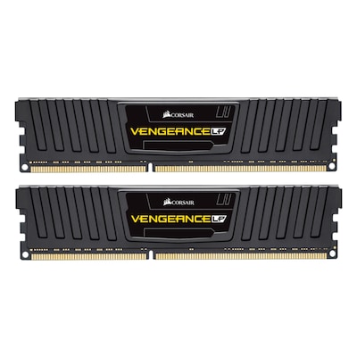 Corsair Vengeance LP Schwarz 8GB Kit (2x4GB) DDR3-1600 CL9 DIMM Arbeitsspeicher