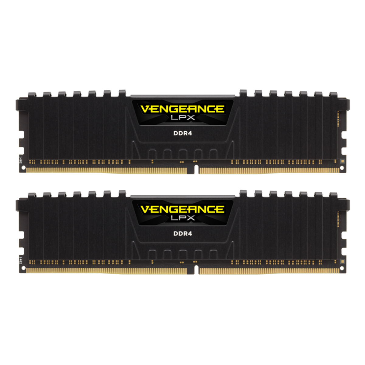 Corsair Vengeance LPX Schwarz 16GB Kit (2x8GB) DDR4-4000 CL18 DIMM Arbeitsspeicher, optimiert für AMD