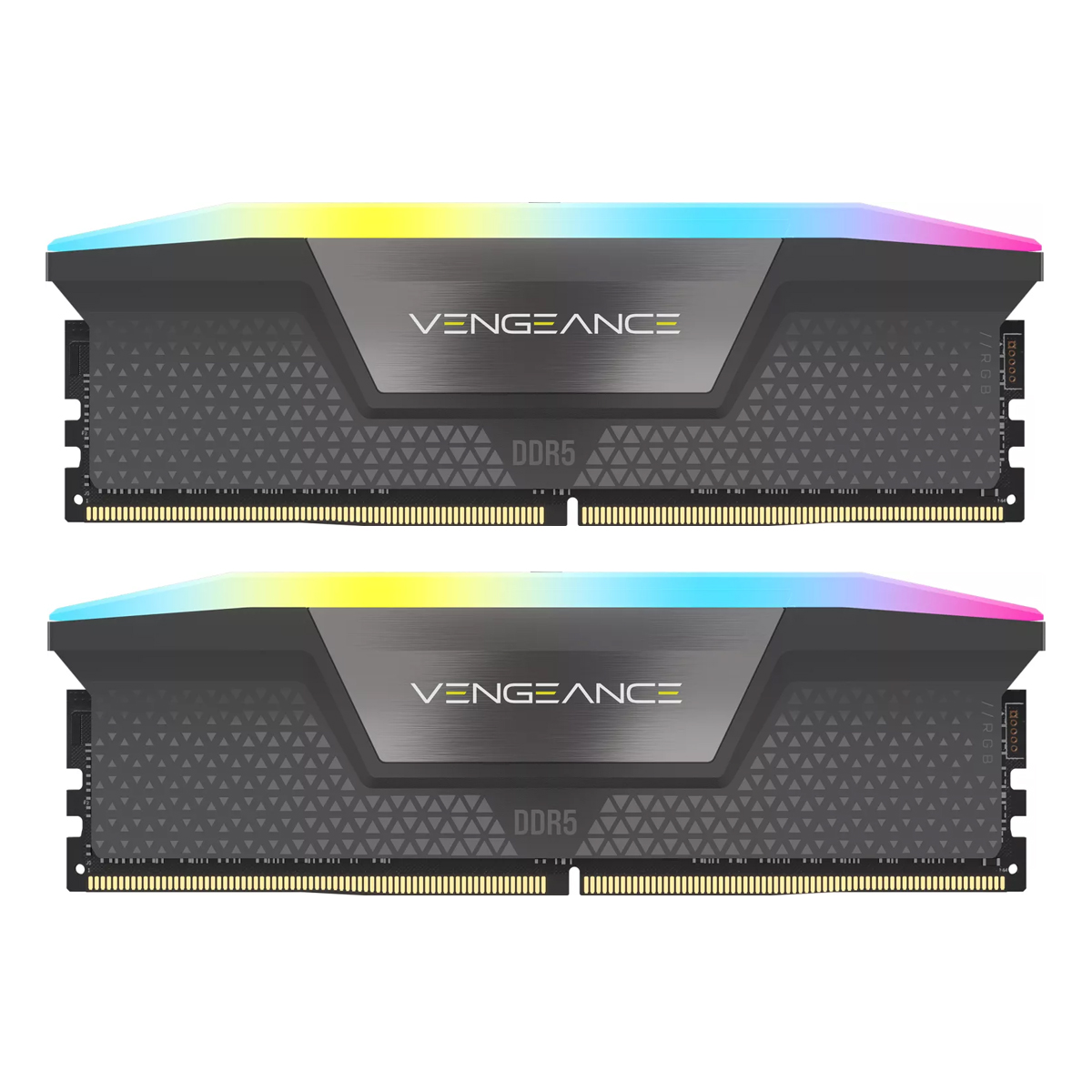 Corsair Vengeance RGB Grau 32GB (2x16GB) DDR5-6000 CL36 EXPO DIMM Arbeitsspeicher