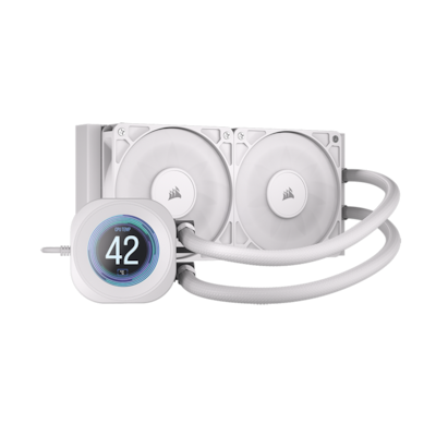 CORSAIR NAUTILUS 240 RS LCD White | AiO-Wasserkühlung