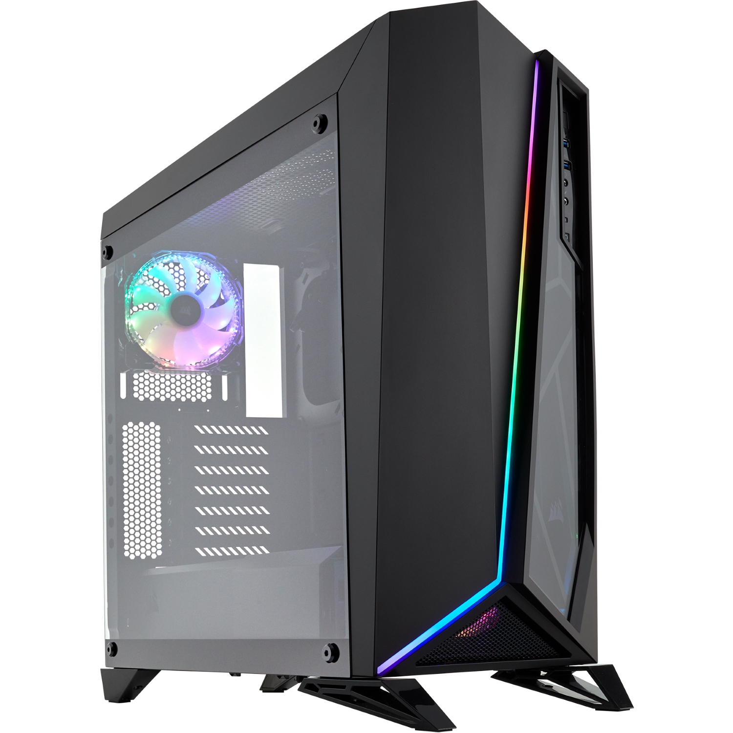 Thumbnail - Corsair Carbide Series SPEC-OMEGA RGB Gaming-Gehäuse mit Sichtfenster aus Glas