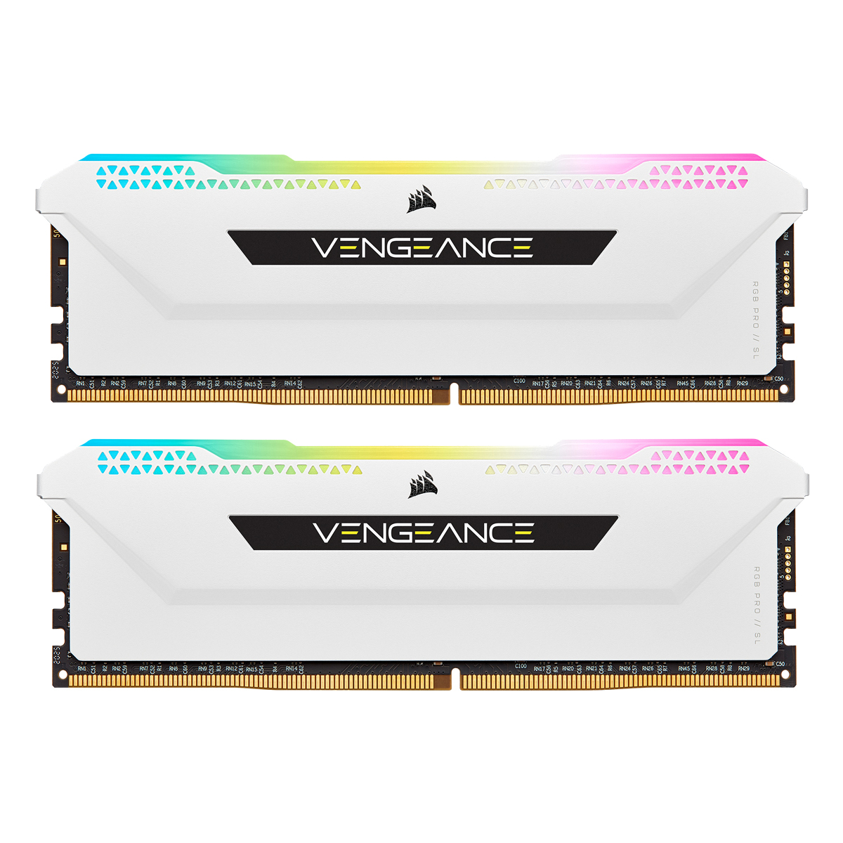 Corsair Vengeance RGB Pro SL Weiß 16GB Kit (2x8GB) DDR4-3600 CL18 DIMM Arbeitsspeicher