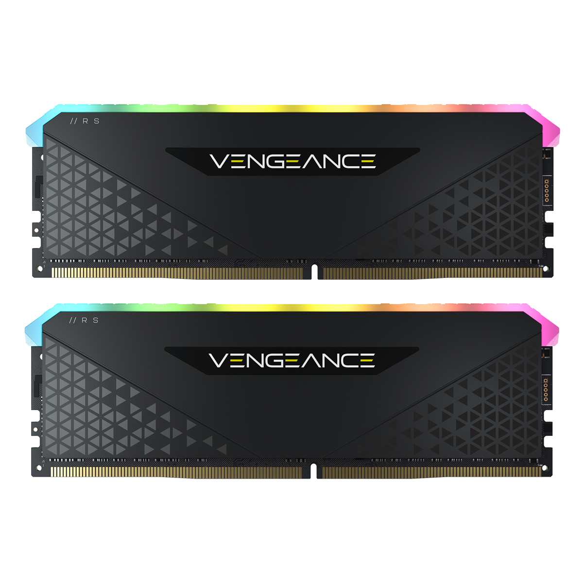 Image of Corsair Vengeance RGB RS Schwarz 32GB Kit (2x16GB) DDR4-3200 CL16 DIMM Arbeitsspeicher