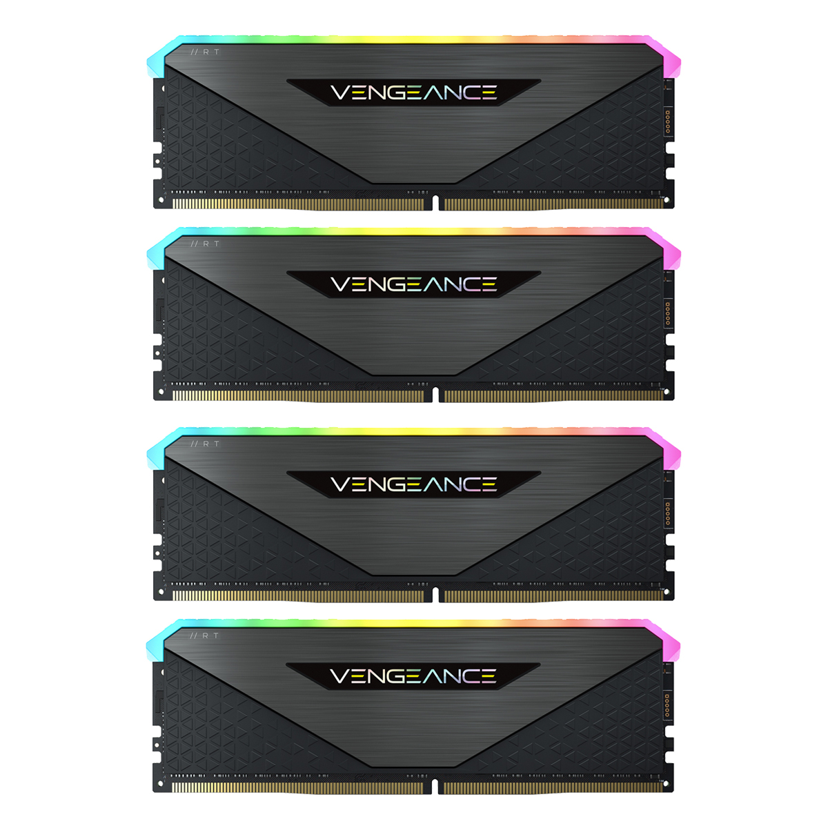 Corsair Vengeance RGB RT Schwarz 128GB Kit (4x32GB) DDR4-3600 CL18 DIMM Arbeitsspeicher