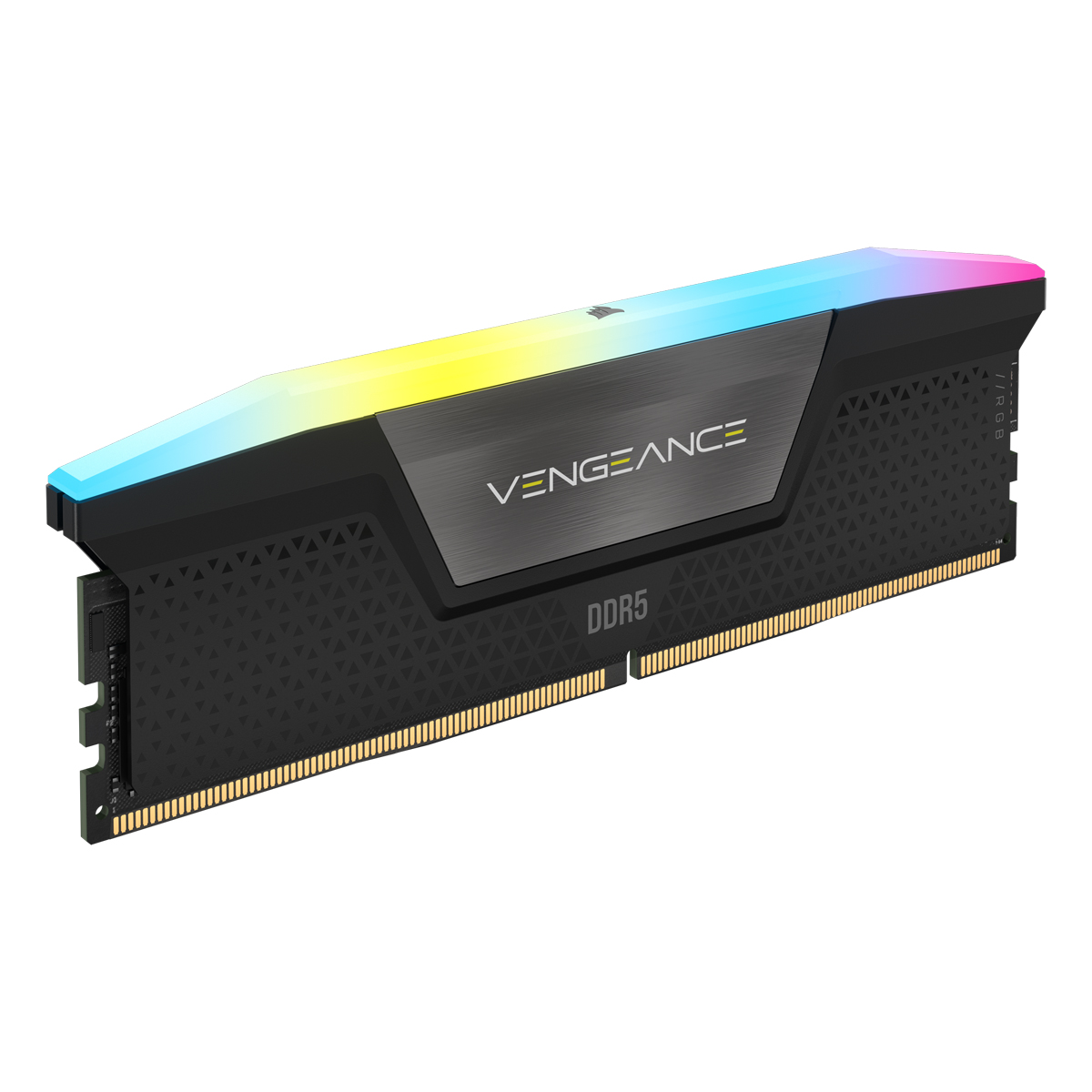 Corsair Vengeance RGB Schwarz 32GB Kit (2x16GB) DDR5-6400 CL36 DIMM Arbeitsspeicher Arbeitsspeicher Produkt Bild 4