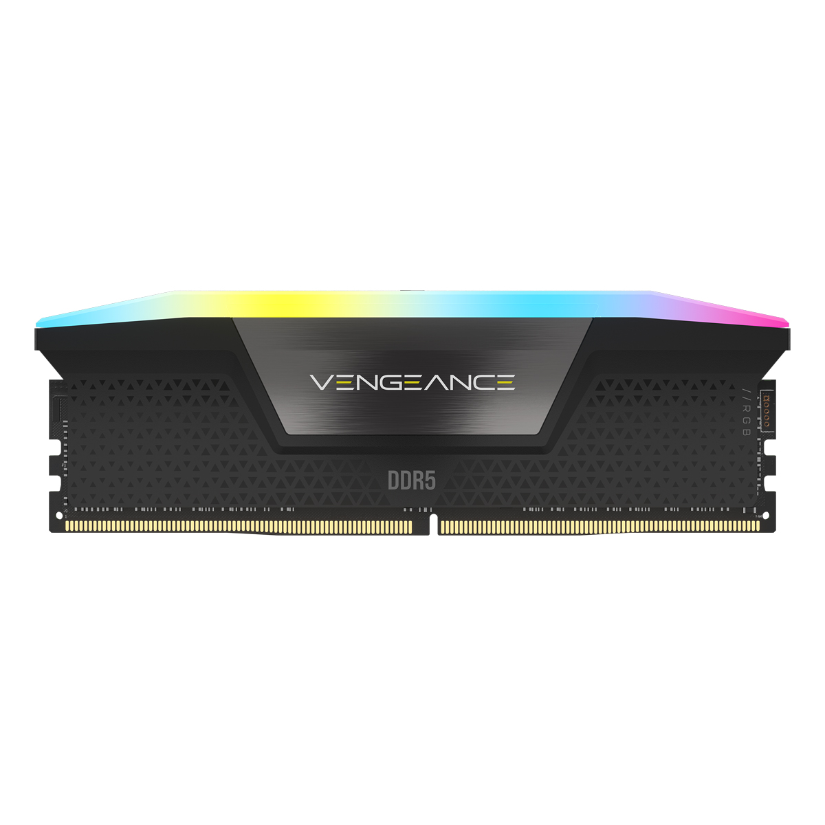 Corsair Vengeance RGB Schwarz 32GB Kit (2x16GB) DDR5-6400 CL36 DIMM Arbeitsspeicher Arbeitsspeicher Produkt Bild 3