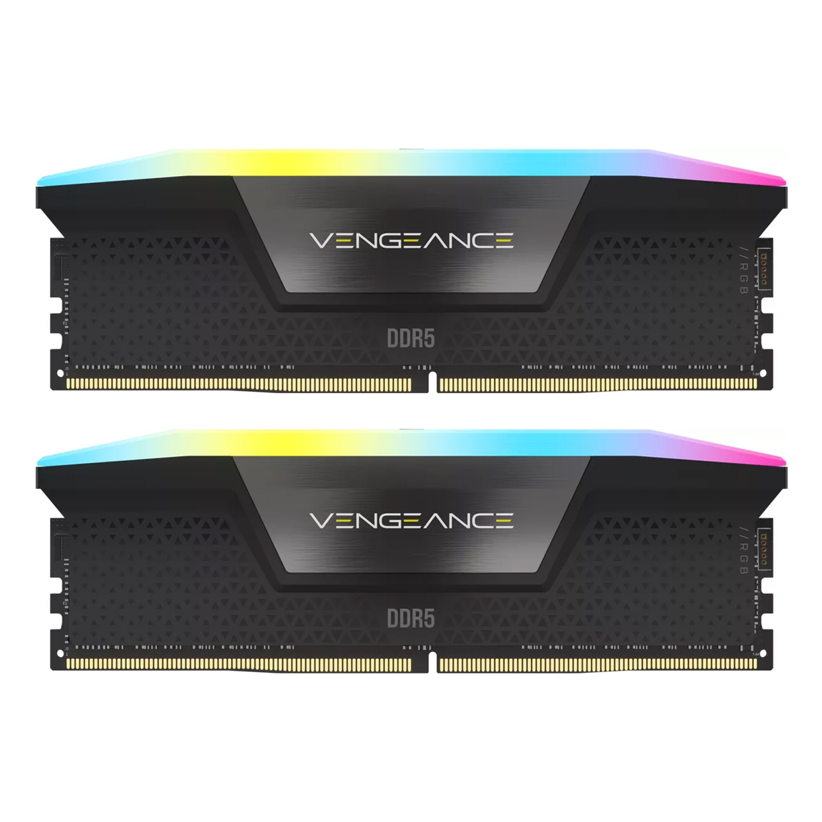 Corsair Vengeance RGB Schwarz 32GB Kit (2x16GB) DDR5-5600 CL36 DIMM Arbeitsspeicher
