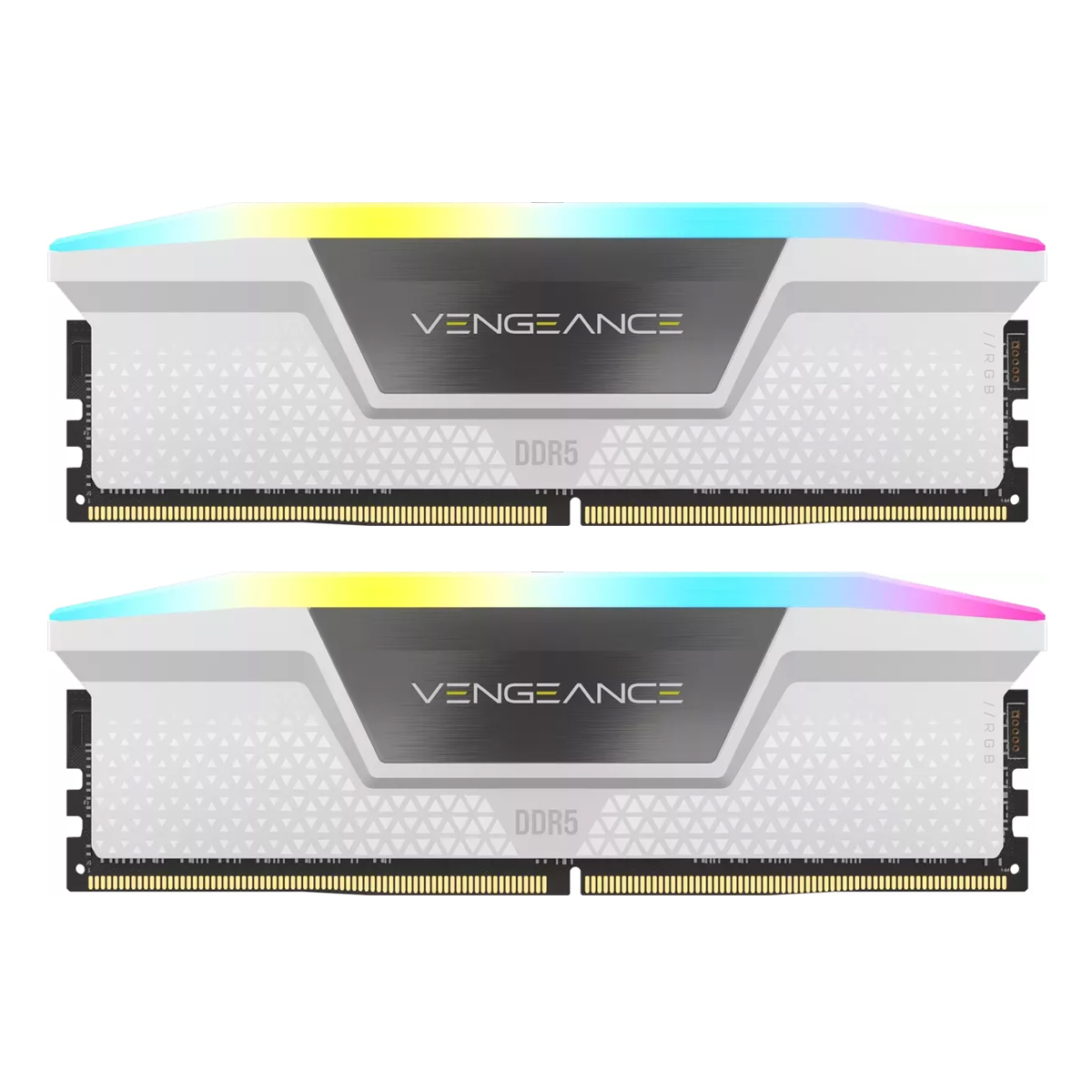 Corsair Vengeance RGB Weiß 32GB Kit (2x16GB) DDR5-6000 CL36 DIMM Arbeitsspeicher
