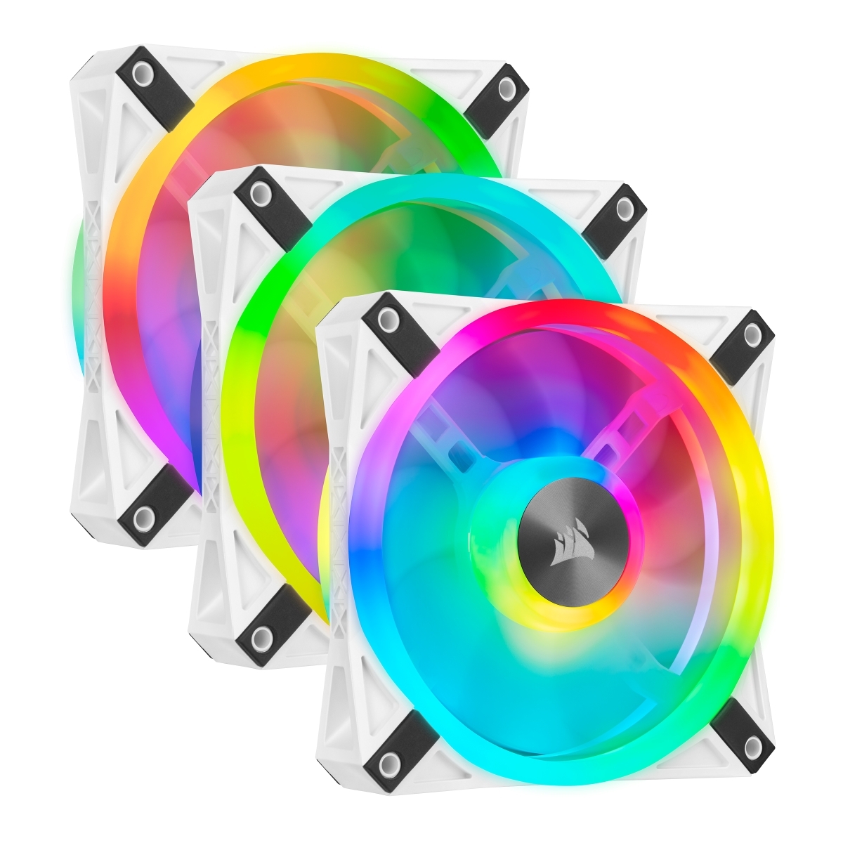 Corsair iCUE QL120 RGB PWM 3er-Pack | 120mm Gehäuselüfter