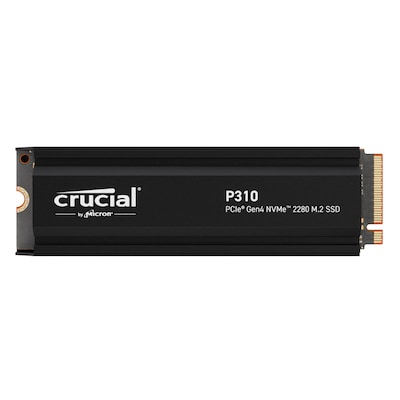 Crucial P310 Heatsink SSD 2TB M.2 2280 PCIe Gen4 NVMe