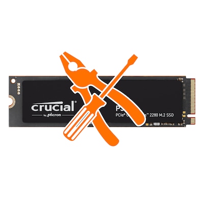 Upgrade 1TB Crucial P310 2280 SSD M.2 2280 PCIe Gen4 NVMe Internes Solid-State-Module
