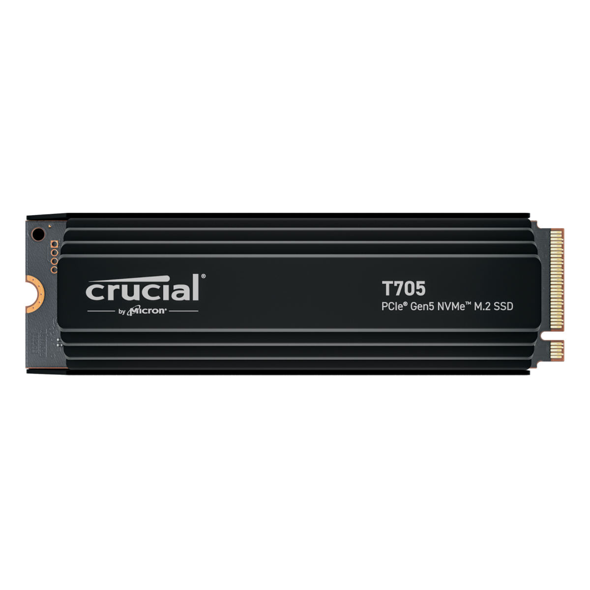 Crucial T705 Heatsink SSD 4TB M.2 PCIe Gen5 NVMe Internes Solid-State-Module mit Kühlkörper