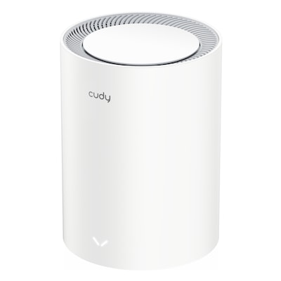 Cudy M3600 WiFi 7 Mesh System, 1er Set BE3600 Dual-Band, 2.0GHz Quad-Core CPU, 1x 1G WAN, 2x 1G LAN