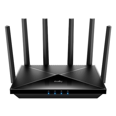 Cudy WR6500H WiFi 7 Mesh Router BE6500 Dual-Band, 2.0GHz Quad-Core CPU, 1x 2.5G WAN, 4x 1G LAN