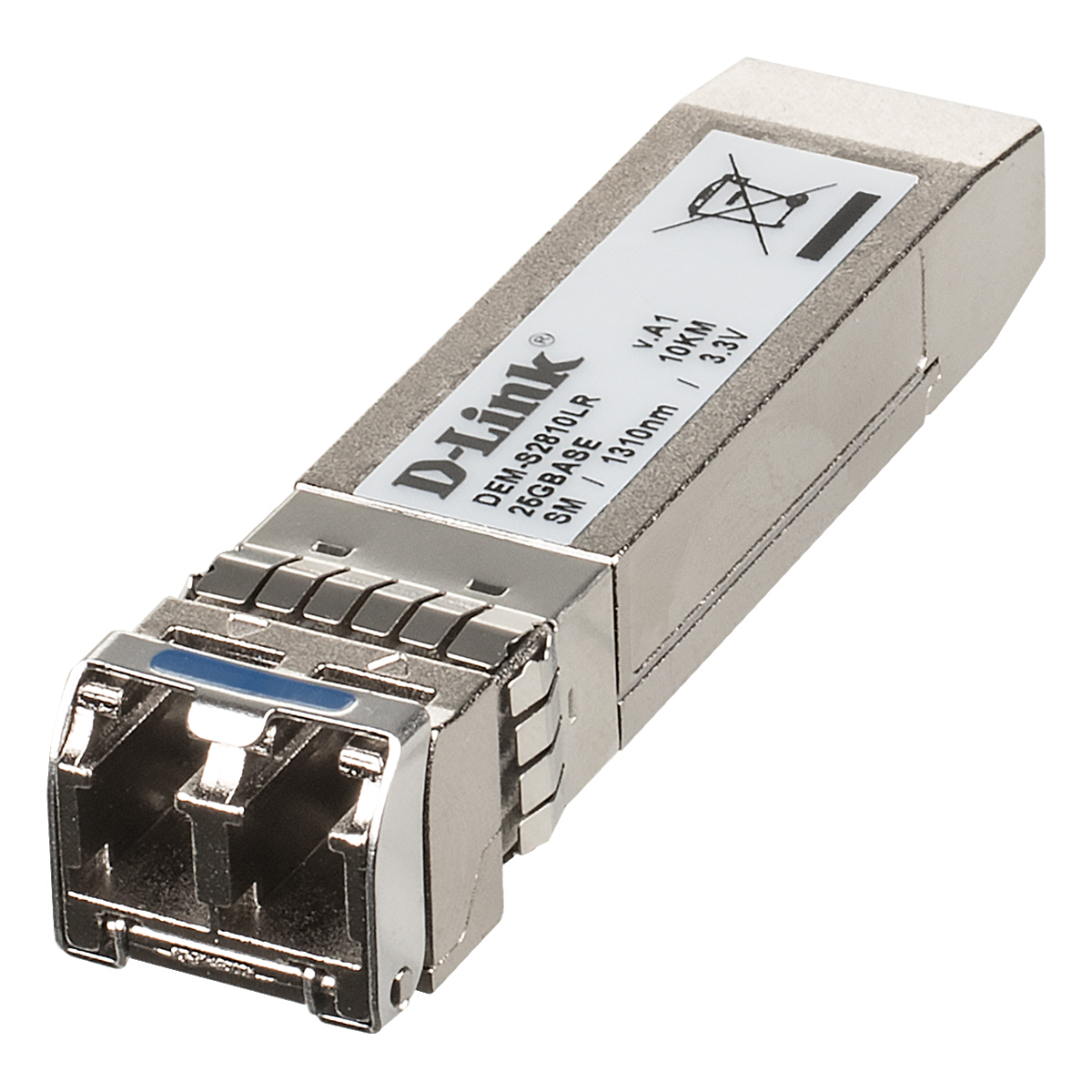 D-Link DEM-S2810LR Transceiver-Modul SFP28, 25GBase-LR, 25 Gbit/s, Duplex LC, 10 km