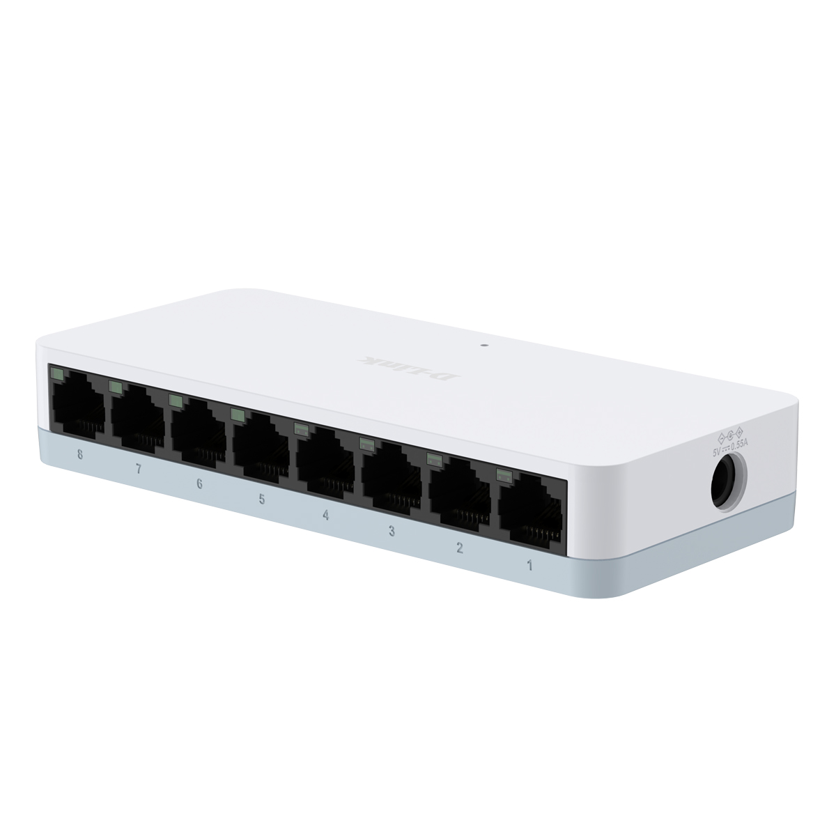 Thumbnail - D-Link DES-1008C Unmanaged Switch 8x Fast Ethernet, Desktop, Plug-and-Play