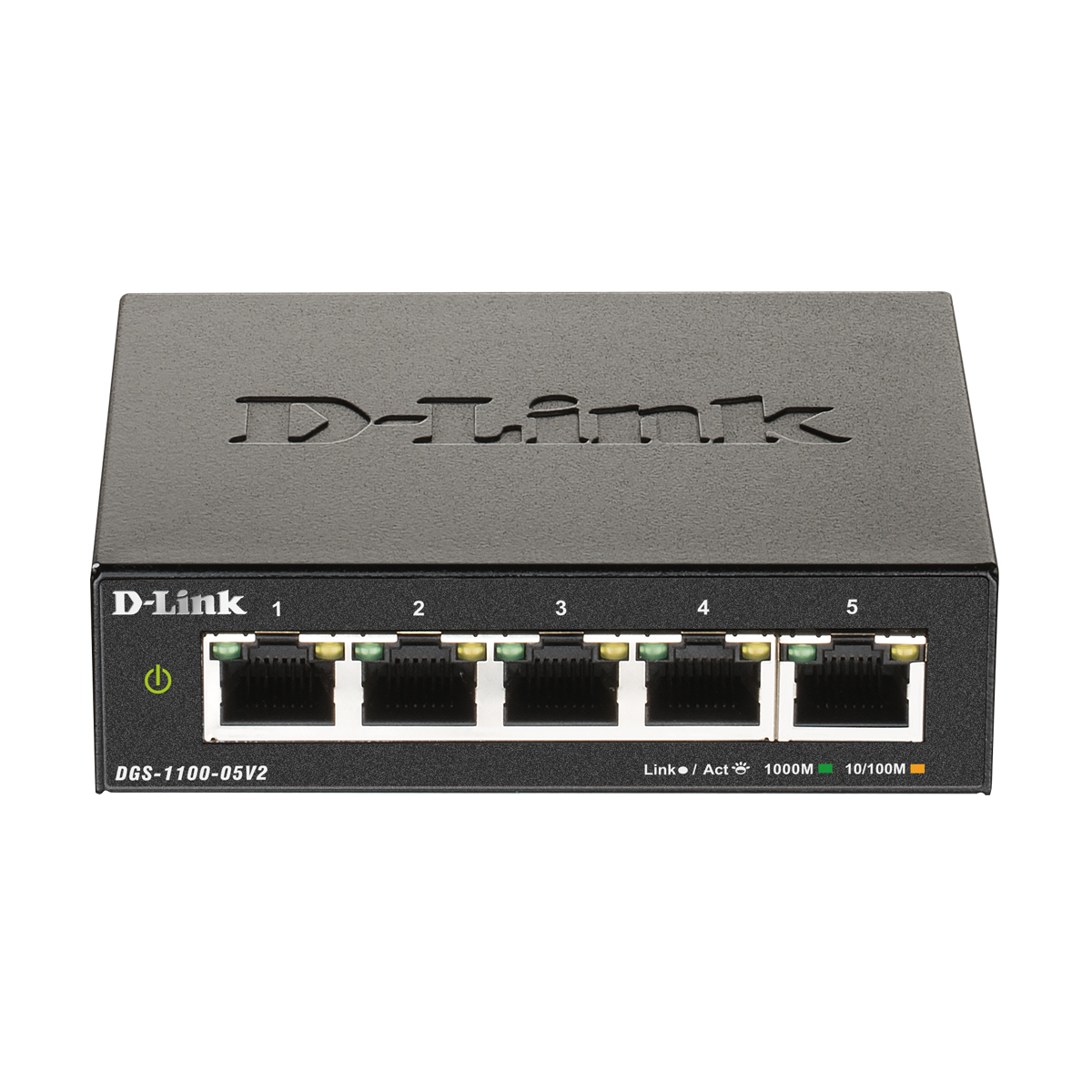 D-Link DGS-1100-05V2 Smart Managed Switch 5x Gigabit Ethernet